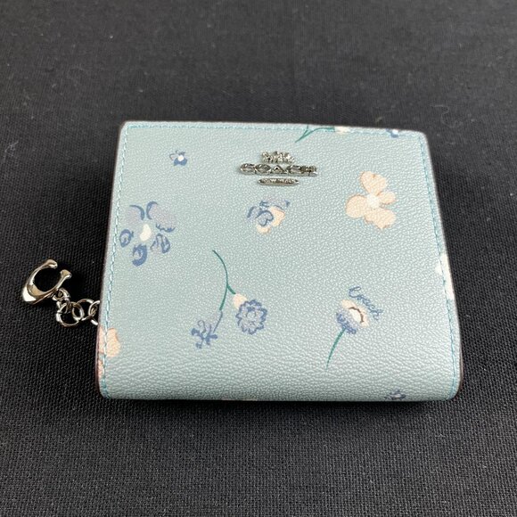 NWT Coach Snap Wallet With Mystical Floral Print - Picture 1 of 9